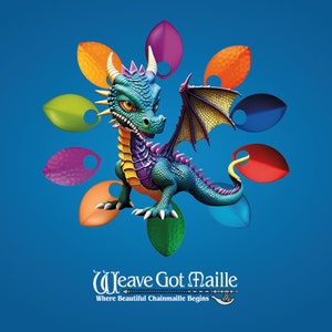 EXTRA LARGE - Bright Aluminum Dragon Scales - Choose Your Finish!