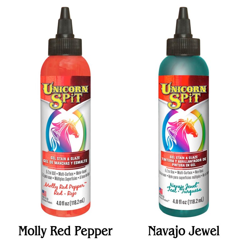 Unicorn Spit Gel Stain and Glaze 4 Ounce Bottle Choose Etsy