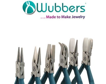 NEW!!! Wubbers Proline Pliers Set with Real Feel Grips - Set of 6 with Wooden Stand