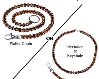 Chainmaille Kit - 3 in 3 weave - Wallet Chain or Necklace