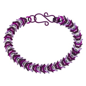 Box Chain Chainmaille Bracelet Kit - 4 Color options to choose from