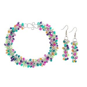 Shaggy Loops Bracelet and Earrings Kit - 10 Colorways to Choose From!