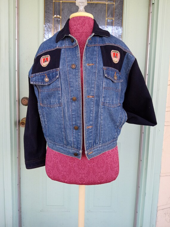 Vintage Jean Jacket Denim Jacket ADVENTURE CLUB Sp