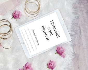 FINANZPLANER | Digitaler Planer | Canva Bearbeitbarer Budget Organizer