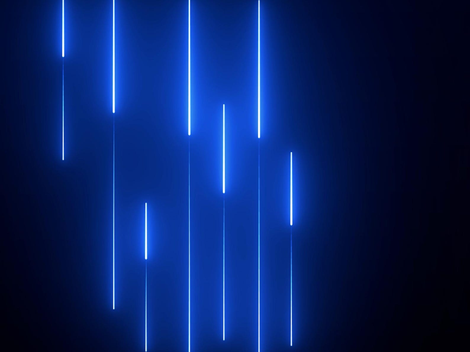 Futuristic Neon Rain Animated Background | 10s Loop 4K 60fps | Digital ...