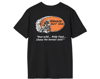 Slauson Surf Club Jett Fundraiser T-Shirt | Sunset Surf Graphic