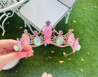 Barbie Dream Princess Fantasy Crown Tiara Hair Accessory