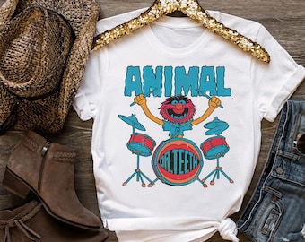 Disney The Muppets Animal Dr Teeth & Electric Mayhem Vintage Shirt, Magic Kingdom Unisex T-shirt Family Birthday Gift Adult Kid Toddler Tee