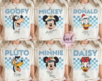Bonita camiseta de Mickey y sus amigos de Disney Cruise Line, regalo para vacaciones familiares en crucero, camiseta a juego Disney Wish Fantasy Magic Wonder 2025