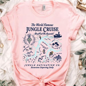 Disney Jungle Cruise World Famous Excursions Departing Daily Shirt, Magic Kingdom Unisex T-shirt Family Birthday Gift Adult Kid Toddler Tee