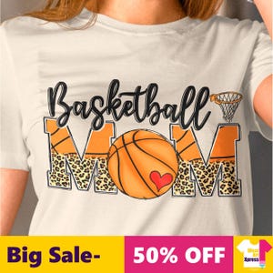 Mamá de baloncesto Día de la Madre PNG, Diseño de béisbol preppy, patrón con temática de letras PNG, Mamá preppy PNG, Regalo para mamá PNG, Tía, Nana, Mimi