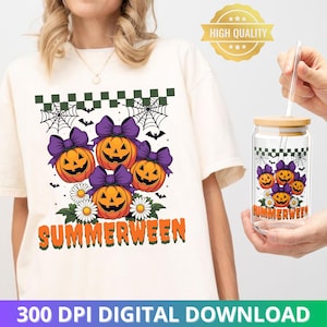 Summer Halloween Vibes Sublimation png Funny Halloween Vintage Summerween png Halloween Horror Coquette Fruit Shirt png Retro Vintage