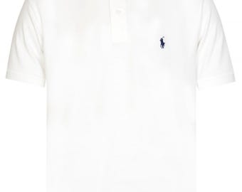 RL Polo Herren Premium Logo T-Shirt, Mesh-Baumwoll-T-Shirt