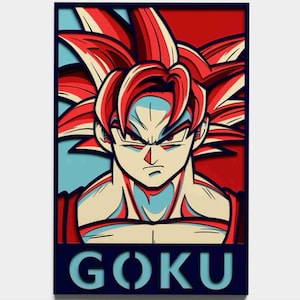 Multilayer anime character, cartoon SVG, wall decoration, wall painting, stencil for laser cutting, vectors