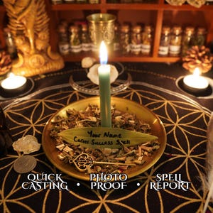 Career Success Ritual – Achieve Job Goals & Promotions, Attract Professional Opportunities (Photo Proof Included)