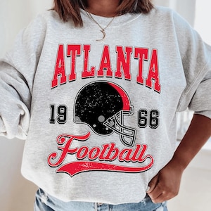 Atlanta Football Vintage Style T-Shirt, Vintage Atlanta Football T-Shirt