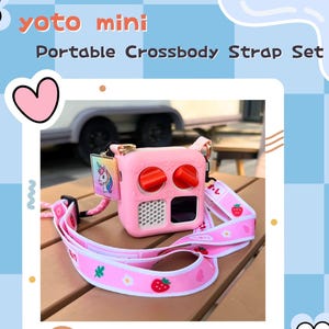 Mini ensemble de bandoulière portable yoto | Doit être utilisé avec l'étui Yoto Mini | Accessoires Yoto