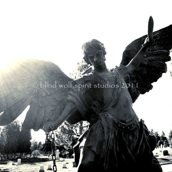 Michael the Archangel Cemetary Fine Art Photo