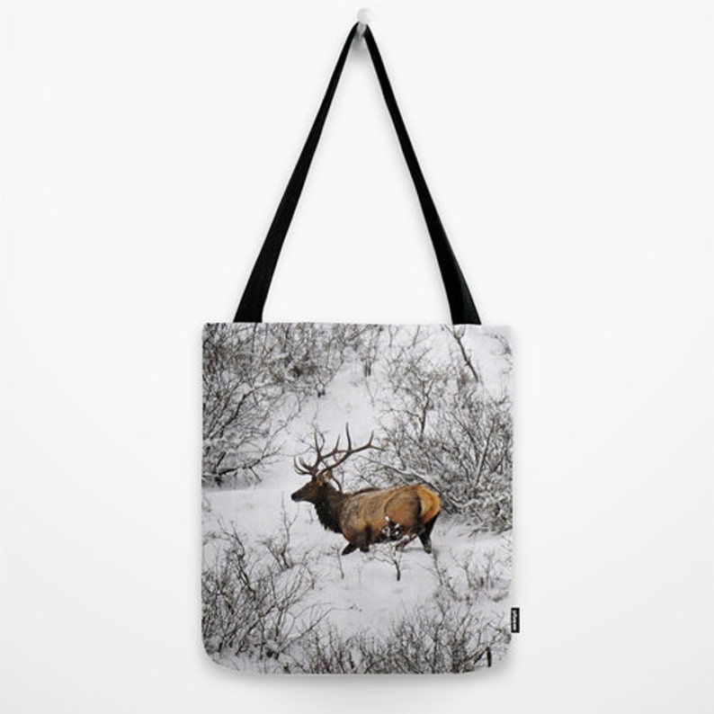 elk tote bag