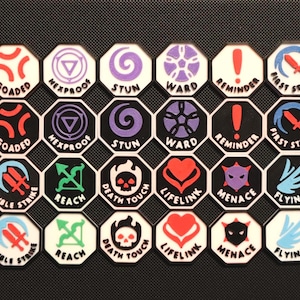 Contadores de palabras clave de MTG (40 unidades)