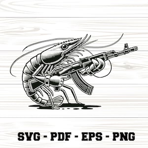 shrimp funy, shrimp vector,clipart | Cute Prawn SVG for Cricut & Sublimation | Cutting| Cricut| DIY Crafting| Instant Download [7]
