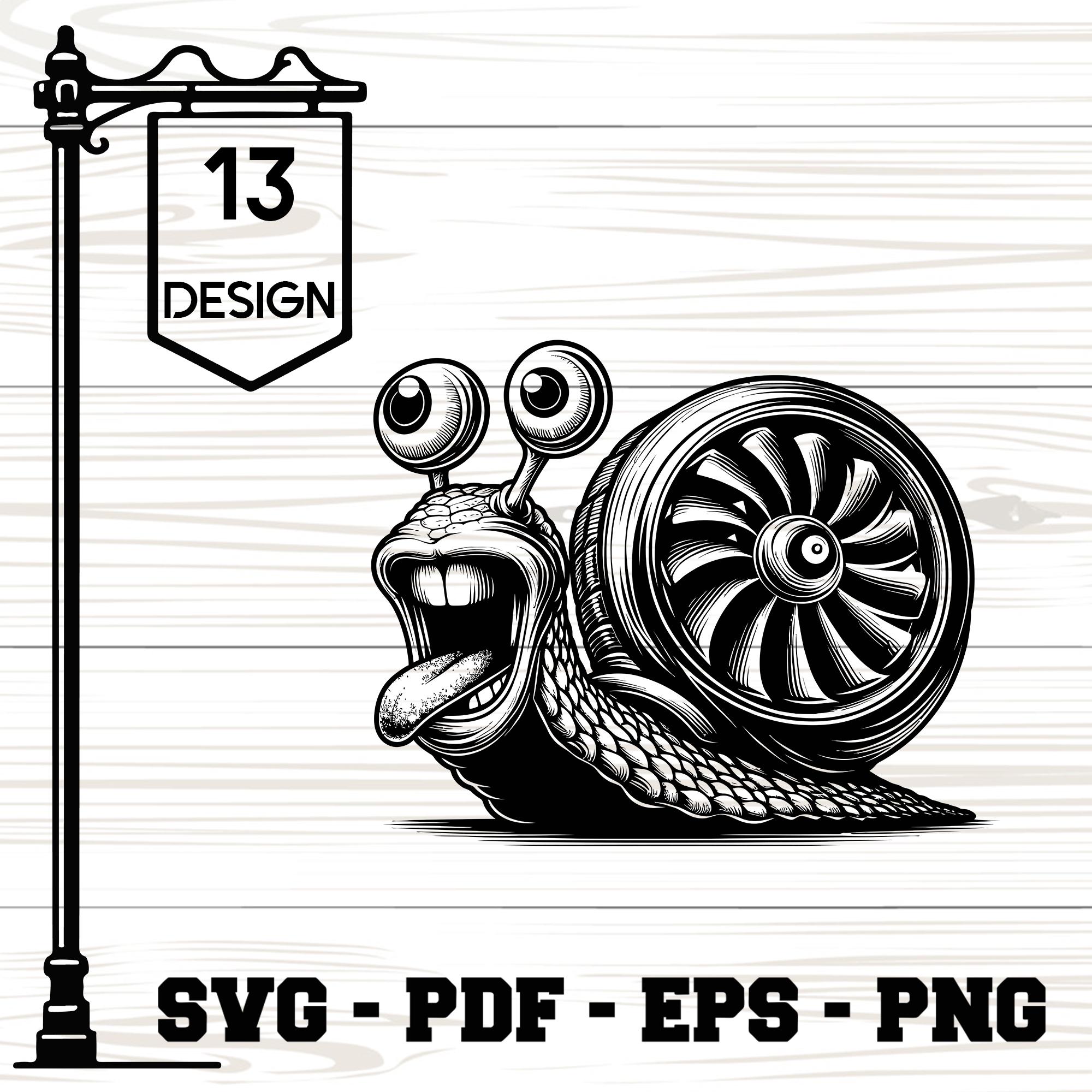 Turbo Gary The Snail Sticker for Sale by HotModStore