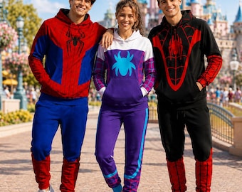 Halloween Spidey And His Amazing Friends Costume, Spiderman Spin Ghost Spider Superhero Cosplay Hoodie, Superhero Halloween Costume Outfits