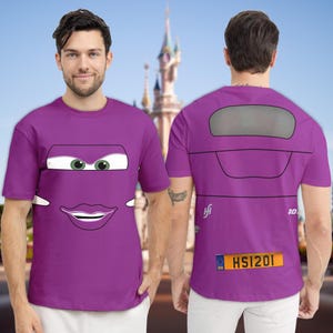 Holley Shiftwell Cars 3D Costume Shirt, Holley Shiftwell Halloween Costume For Family Group T Shirt, Racing Car Movie Shirt, Car Cosplay image 1