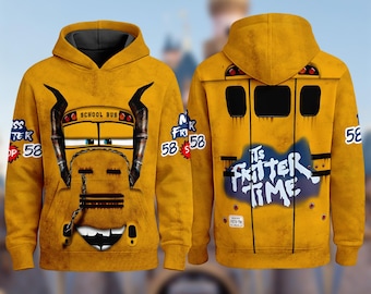 Miss Fritter Cars 3D Costume Hoodie, Cars Movie Cosplay Costume Hoodie, Fritter Cars Halloween Costume Sweatshirt, Cartoon Hoodie