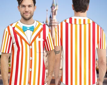 Disfraz de Mary Poppins con chaqueta de Bert, camiseta de Disney con chaqueta de Bert, disfraz de Mary Poppins para cosplay, disfraz de Mary Poppins para Halloween, camiseta de Disneyland