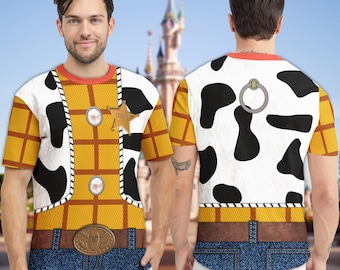 Toy Story Animated Characters Shirt, Toy Costume Cosplay 3D T-Shirt, Halloween Costume For Family Group T Shirt, Toy Shirt For Couple