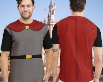 Disfraz de cosplay del Príncipe Felipe de La Bella Durmiente, camiseta de La Bella Durmiente de DN, disfraz de Halloween del Príncipe de DN, camiseta a juego de la película del Príncipe