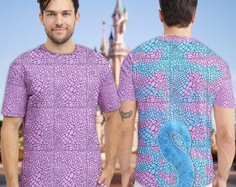 Camiseta 3D de Randall Boggs, camiseta de Monsters Inc., disfraz de Halloween para grupo familiar, fiesta de cumpleaños de monstruos, cosplay de Halloween de monstruos