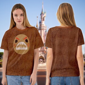 Camiseta de disfraz de Kakamora, camiseta de disfraz 3D de los antagonistas de la película Moana, camisetas para cruceros de cosplay, camiseta de disfraz de Halloween para grupo familiar. imagen 3