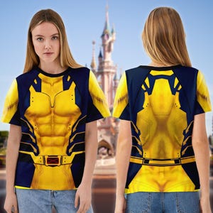 X-Men Wolverine Hoodie, Deadpool & Wolverine 3D Adult T-shirt Hoodie, Logan Wolverine All Over Print Shirt, Wolverine Hoodie Gift image 3