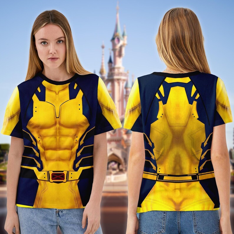 X-Men Wolverine Hoodie, Deadpool & Wolverine 3D Adult T-shirt Hoodie, Logan Wolverine All Over Print Shirt, Wolverine Hoodie Gift image 3
