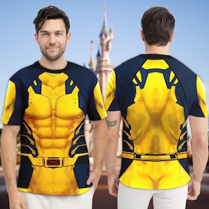X-Men Wolverine Hoodie, Deadpool & Wolverine 3D Adult T-shirt Hoodie, Logan Wolverine All Over Print Shirt, Wolverine Hoodie Gift image 1