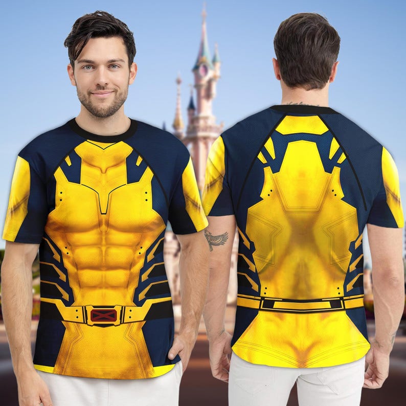 X-Men Wolverine Hoodie, Deadpool & Wolverine 3D Adult T-shirt Hoodie, Logan Wolverine All Over Print Shirt, Wolverine Hoodie Gift image 1