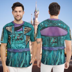 Villain Women Shirt, Villain Costume Cosplay 3D T-Shirt, Halloween Costume For Family Group T Shirt, Running Costume Shirt For Women