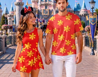 Chip And Dale Tennis Dress Skirt, Chip 'n Dale Costume Matching Outfits, Chip n Dale Halloween Costume Cosplay, Halloween Spooky Shirt