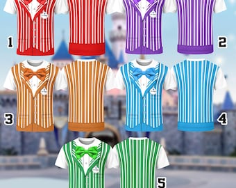 The Dapper Dans Halloween Costume Cosplay, The Dapper Dans Costume Shirt, Magic Kingdom Halloween Costume For Family Group T Shirt