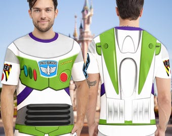 Buzz Lightyear Astronaut Toy Halloween 3D Shirt, Halloween Costume For Family Group T-Shirt, Space Toy Cosplay Costume Tee, Gift For Friend