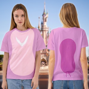 Disney Angel Pink Alien 3D T-Shirt, Lilo & Stitch Movie Sweatshirt, Angel Cartoon Costume Hoodie, Angel Monsters Cosplay Costume Tee image 1