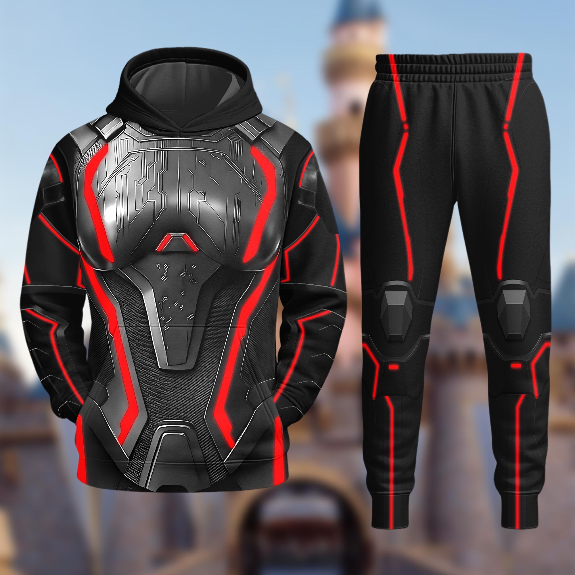 Discover Disney Tron Athena Halloween Costume Hoodie & Joggers Set, Tron Cosplay Costume, Disneyland Trip Tron Athena Halloween, Family Group Matching Shirt