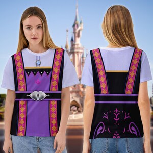 Frozen Queen Iduna Costume 3D All Over Print Shirt, Royal Mom Cosplay Costume, Magic Ice Princess Halloween Costume For Family Group T Shirt
