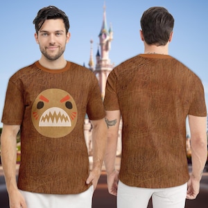 Camiseta de disfraz de Kakamora, camiseta de disfraz 3D de los antagonistas de la película Moana, camisetas para cruceros de cosplay, camiseta de disfraz de Halloween para grupo familiar. imagen 1