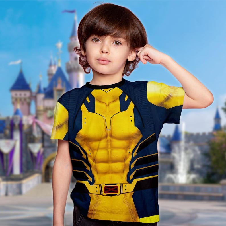 X-Men Wolverine Hoodie, Deadpool & Wolverine 3D Adult T-shirt Hoodie, Logan Wolverine All Over Print Shirt, Wolverine Hoodie Gift image 2