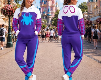 Halloween Superhero Costume, Spider Superhero Hoodie, Spider Women Leggings, Spider Cosplay Costume, Halloween Party Outfits