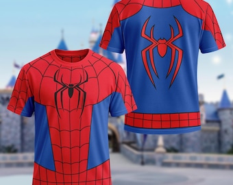 Spider-Man Brand New Day Costume Shirt, Spiderman Halloween Cosplay Costume, Spider Man Cosplay Hoodie, Spidey Superhero Costume T-Shirt