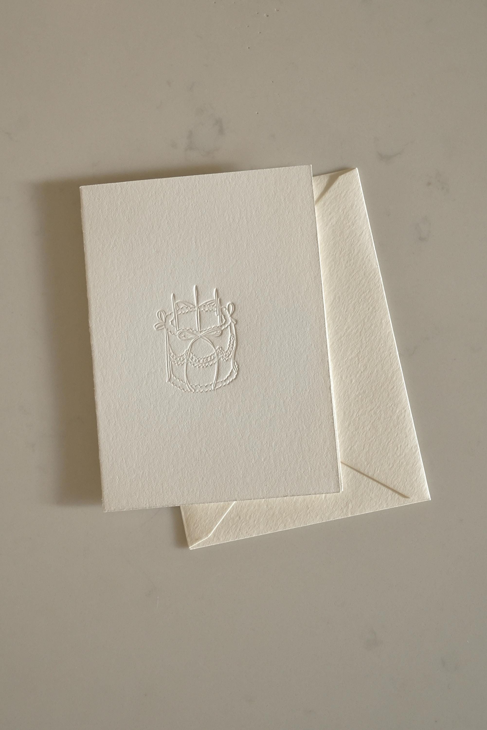 BIRTHDAY | Letterpressed Card